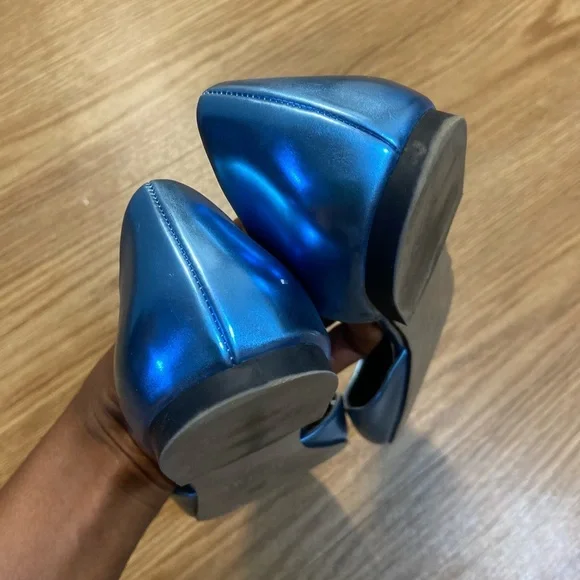 Zara blue flats shoes - Picture 9 of 11
